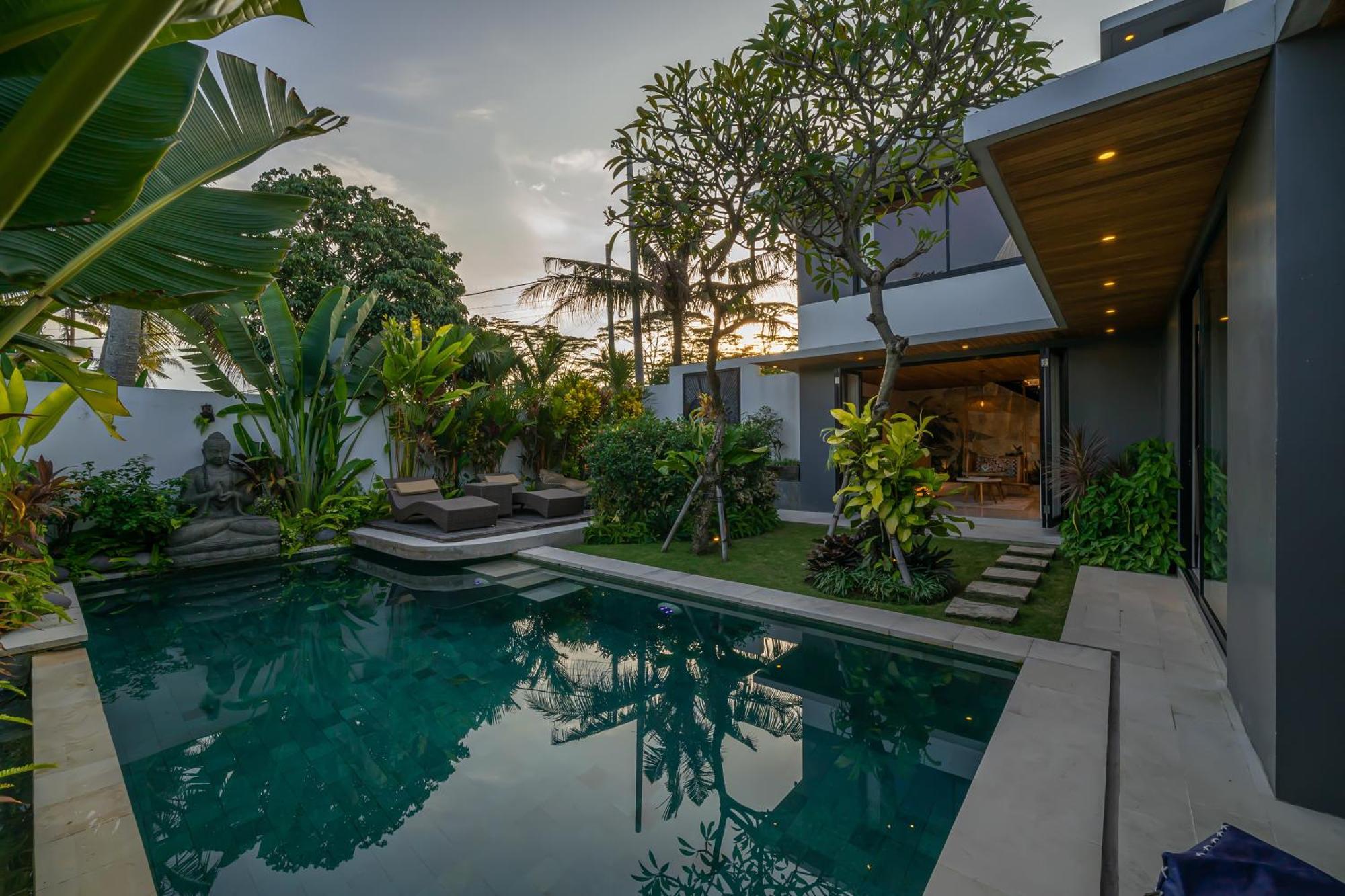 Villa Arunika - Stylish Tropical 2Br Villa Close To Nyanyi Beach! Selemadeg المظهر الخارجي الصورة
